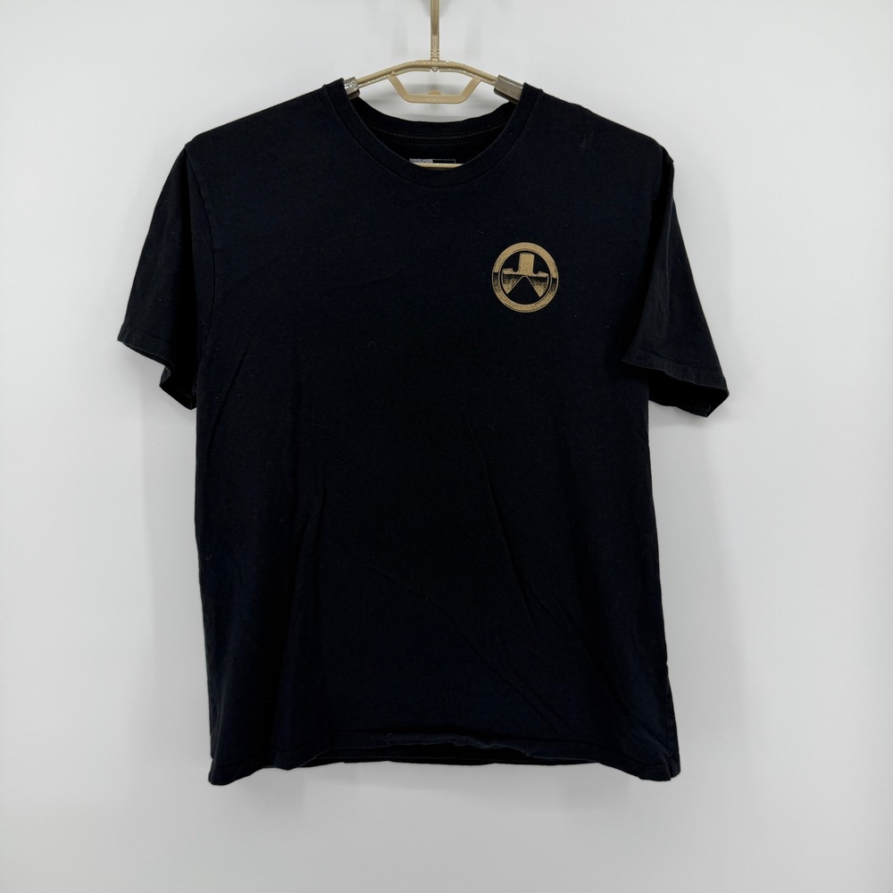Magpul Industries‎ Mens Black Graphic T-Shirt Eagle Logo Large Short Sleeve